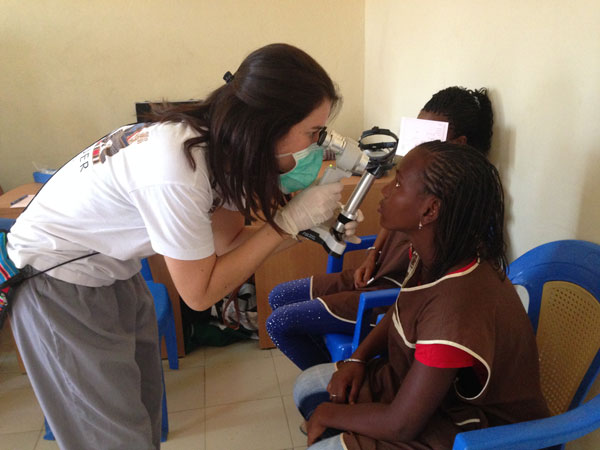 Opening people's eyes in Senegal