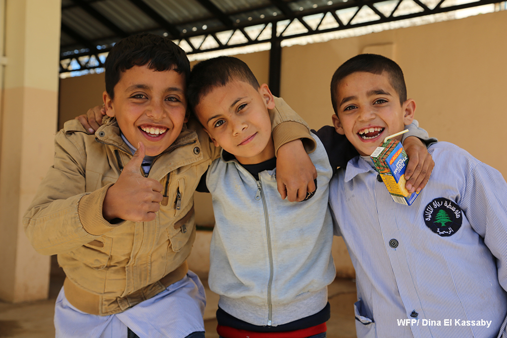 Fundación Probitas Apoya las Comidas Escolares de WFP en Líbano