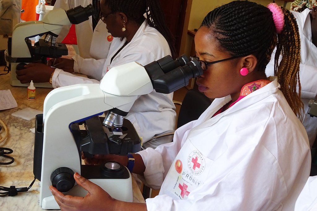 The Probitas Foundation offers a course on modernising laboratory techniques for personnel at a hospital and two health centres in the Kigoma region of Tanzania
