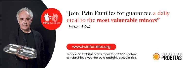 Ferran Adrià, Twin Families Ambassador